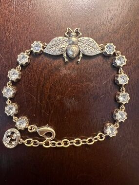 NWOT Ahava Jewels Queen Bee GG Repurposed Bracelet